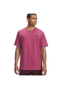 Koszulka męska Under Armour Sportstyle LC SS różowa 1326799 659 ROZMIAR S. Kolor: różowy. Sport: fitness, piłka nożna #1