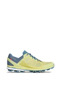 On Running - Buty męskie ON RUNNING CLOUDSURFER. Kolor: żółty, niebieski, wielokolorowy. Materiał: mesh. Szerokość cholewki: normalna. Sport: bieganie #1