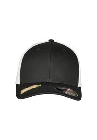 Urban Classics - Czapka Urban Classic Recycled Mesh. Kolor: czarny, wielokolorowy, biały. Materiał: mesh. Styl: casual #1