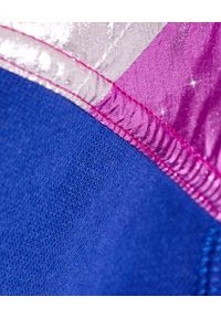 ISABEL MARANT - Niebieska bluza z metalicznymi panelami Minelia. Kolor: niebieski. Materiał: materiał. Długość rękawa: długi rękaw. Długość: długie. Wzór: aplikacja