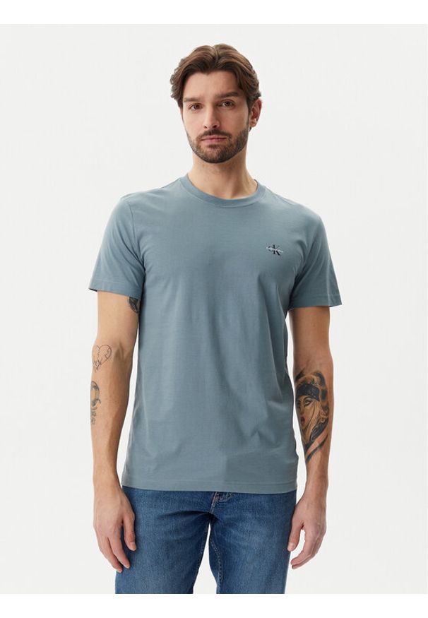 Calvin Klein Jeans Komplet 2 t-shirtów Monologo J30J320199 Kolorowy Regular Fit. Materiał: bawełna. Wzór: kolorowy