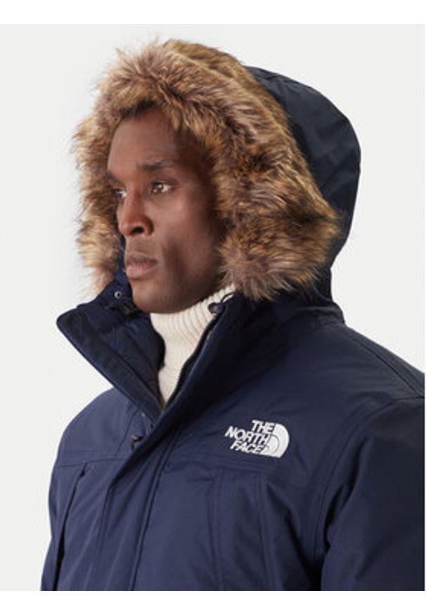 The North Face Kurtka puchowa McMurdo NF0A5GJF Granatowy Regular Fit. Kolor: niebieski. Materiał: syntetyk