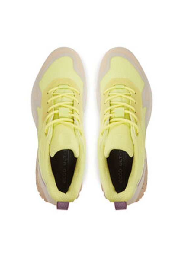 ecco - ECCO Trekkingi Ult-Trn 82433361229 Żółty. Kolor: żółty. Materiał: materiał
