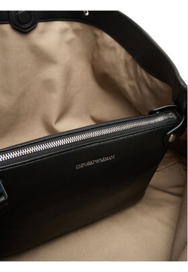 Emporio Armani Torebka EW001001 AF18673 UC001 Czarny. Kolor: czarny. Materiał: skórzane