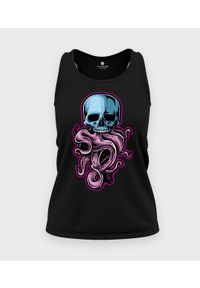 MegaKoszulki - Koszulka damska bez rękawów Tentacle Skull. Materiał: bawełna. Długość rękawa: bez rękawów #1