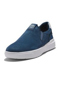 Buty męskie Timberland Seneca Bay Slip On. Zapięcie: bez zapięcia. Kolor: niebieski
