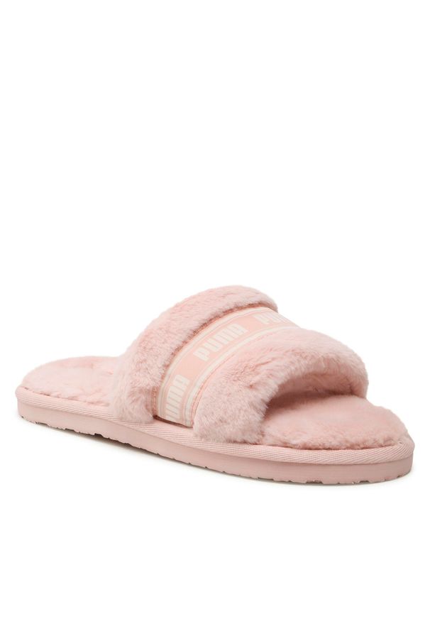 Kapcie Puma Fluff 384937 09 Rose Quartz/Pristine. Kolor: różowy. Materiał: materiał