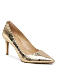 Szpilki MICHAEL Michael Kors. Kolor: złoty. Materiał: skóra. Obcas: na szpilce #1