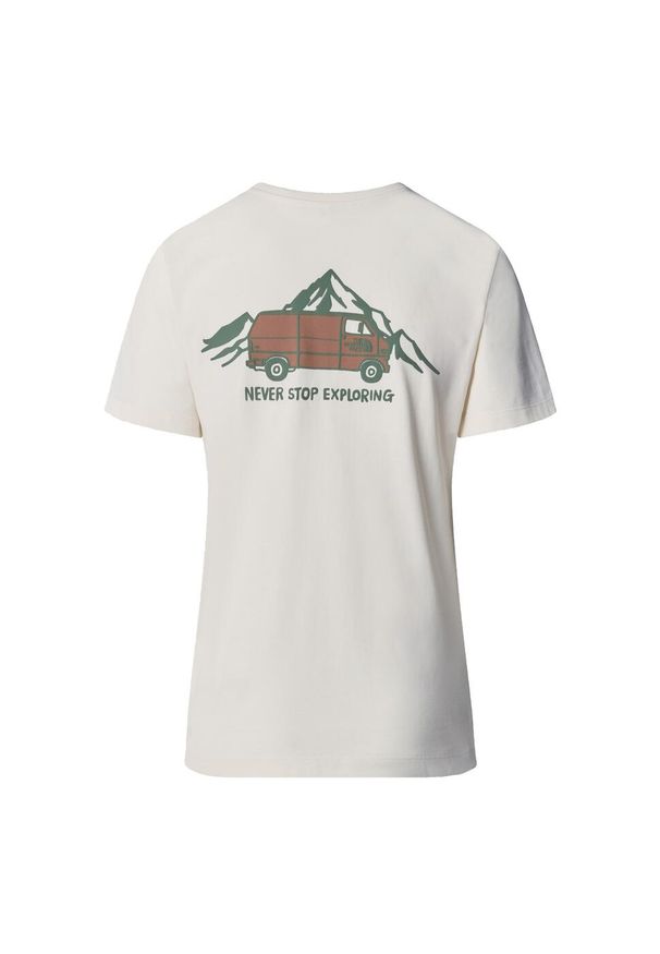 The North Face Koszulka Outdoor Graphic Nf0A8C22Qli. Kolor: beżowy. Sport: outdoor