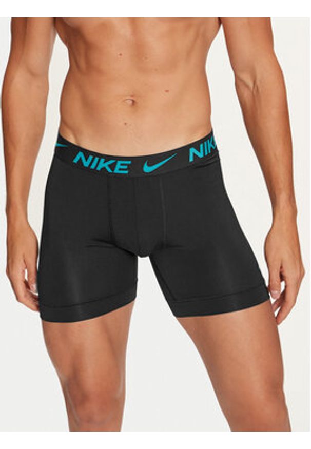 Nike Komplet 3 par bokserek Boxer 0000KE1157 Czarny. Kolor: czarny. Materiał: syntetyk