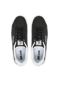 Just Cavalli Sneakersy 80QA3SB6 ZPC25 Czarny. Kolor: czarny. Materiał: skóra #4