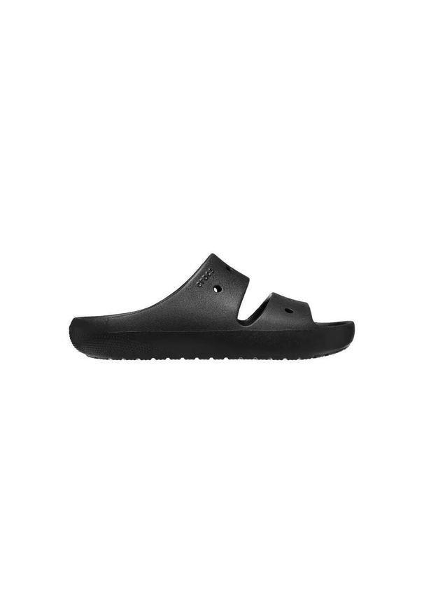 Klapki damskie Crocs 209403001. Kolor: czarny. Materiał: materiał, syntetyk. Styl: sportowy