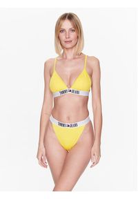 Tommy Jeans Dół od bikini UW0UW04087 Żółty. Kolor: żółty. Materiał: syntetyk #3