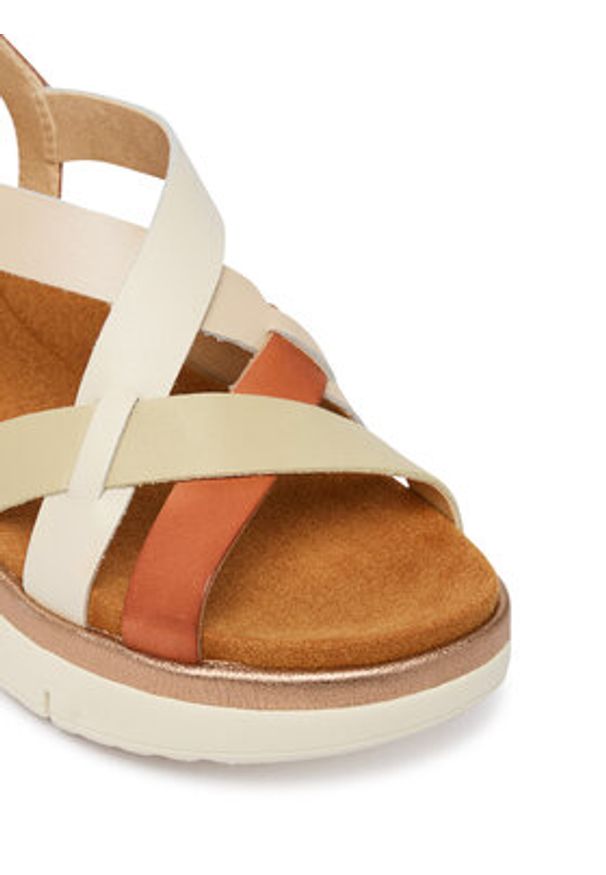 Pikolinos Sandały Palma W4N-0650C2 Pomarańczowy. Kolor: pomarańczowy. Materiał: skóra