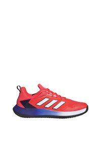 Obuwie tenisowe Mężczyzna Adidas Defiant Speed czerwony. Kolor: czerwony, niebieski, wielokolorowy, biały. Sport: tenis