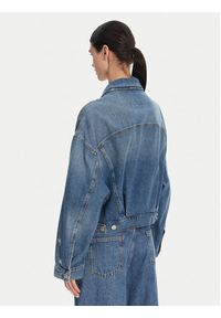 Pinko - PINKO Kurtka jeansowa Gaborone 104644 Niebieski Regular Fit. Kolor: niebieski. Materiał: bawełna