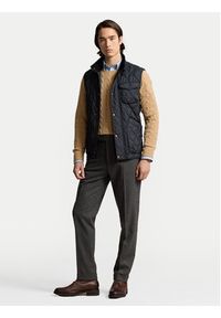 Polo Ralph Lauren Bezrękawnik 710940375003 Czarny Regular Fit. Typ kołnierza: polo. Kolor: czarny. Materiał: syntetyk. Długość rękawa: bez rękawów