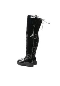 DeeZee Muszkieterki H2701-01 Czarny. Kolor: czarny. Materiał: skóra #3