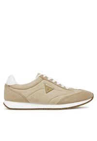 Guess Sneakersy FLJJO2 LEA12 Beżowy. Kolor: beżowy. Materiał: materiał #1
