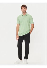 BOSS - Boss Polo Passertip 50507699 Zielony Slim Fit. Typ kołnierza: polo. Kolor: zielony. Materiał: bawełna #4