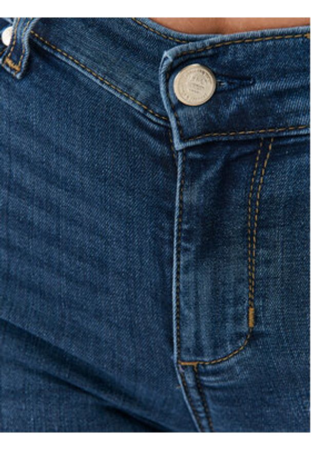 Liu Jo Jeansy UF3066 DS046 Granatowy Slim Fit. Kolor: niebieski