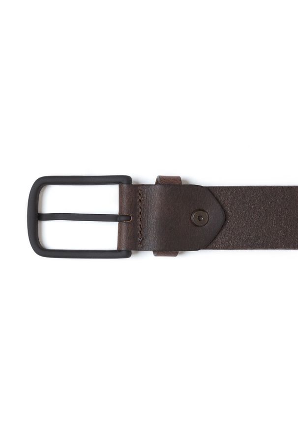 Tom Tailor - TOM TAILOR PASEK SKÓRZANY TM0206R69 690 35mm Gürtel Q.1869. Materiał: skóra. Styl: klasyczny