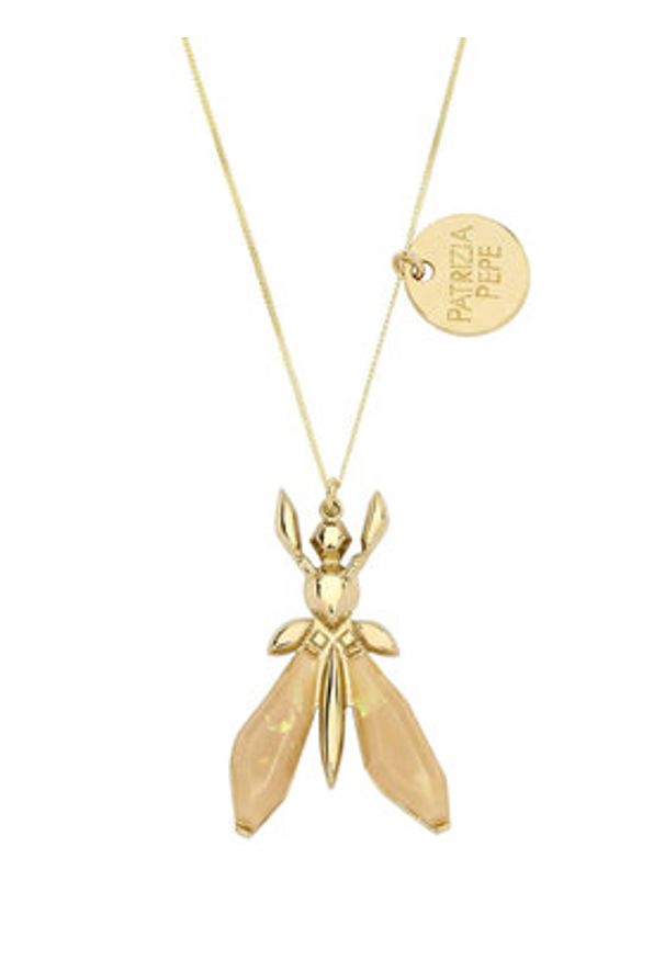 Patrizia Pepe Naszyjnik CJ3577/M005-R882 Złoty. Materiał: metalowe. Kolor: złoty