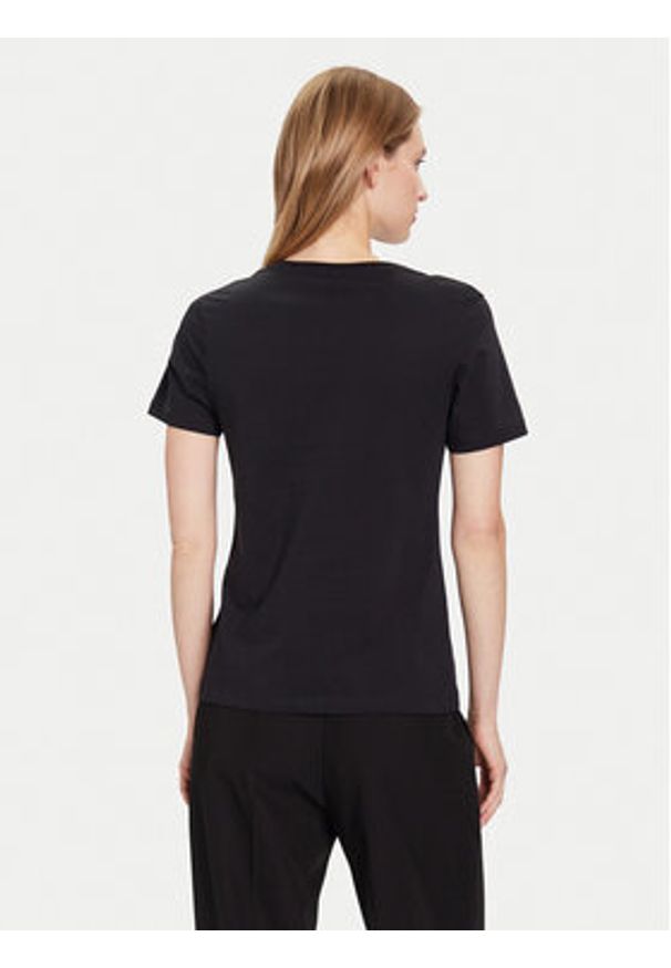 JOOP! T-Shirt 58 254JE58Tori 30048474 Czarny Slim Fit. Kolor: czarny. Materiał: bawełna