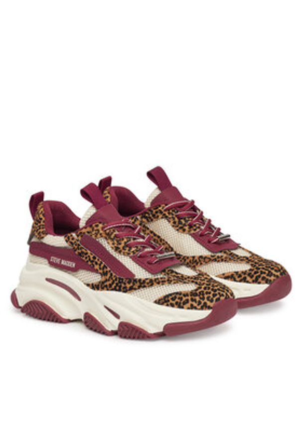 Steve Madden Sneakersy PossessionL-E SM19000123 Kolorowy. Materiał: materiał. Wzór: kolorowy