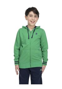 LEONE 1947 APPAREL - Witamy dziecięcy dres z kapturem. Okazja: na uczelnię. Kolor: zielony, niebieski, wielokolorowy. Materiał: dresówka. Styl: sportowy