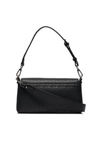 Calvin Klein Torebka Ck Must Shoulder Bag_Epi Mono K60K611360 Czarny. Kolor: czarny. Materiał: skórzane #3