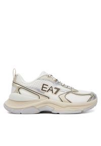 EA7 Emporio Armani Sneakersy X8X249 XK446 D141 Biały. Kolor: biały. Materiał: skóra #1