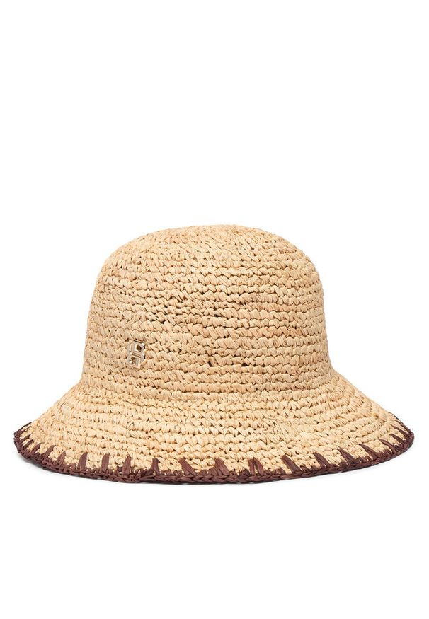 Kapelusz BOSS. Kolor: beżowy