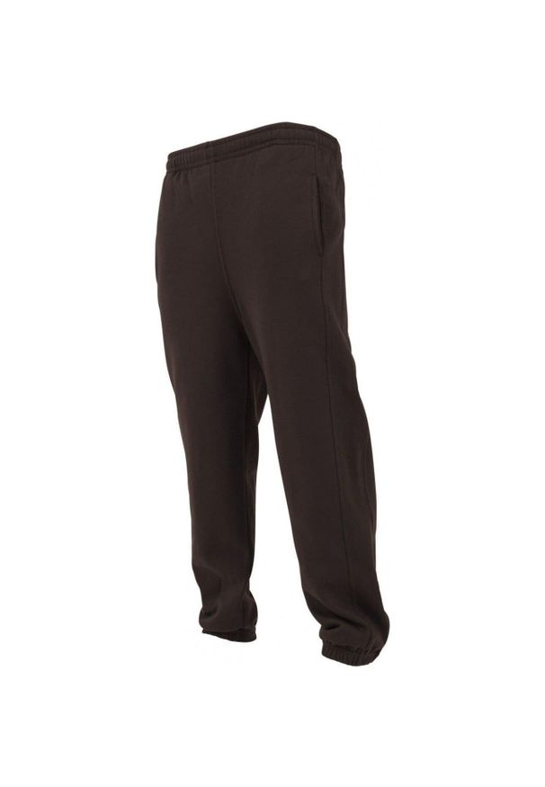 Spodnie Urban Classics basic. Kolor: brązowy. Długość: długie