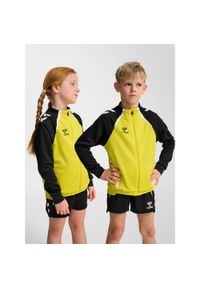 Dziecięca bluza dresowa Hummel Lead 2.0. Kolor: wielokolorowy, żółty, czarny. Materiał: dresówka. Sport: piłka ręczna #1