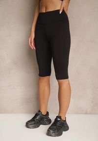 Renee - Czarne Szorty z Bawełny Typu Bikery Dollisana. Okazja: na co dzień. Kolor: czarny. Materiał: bawełna. Styl: casual #5