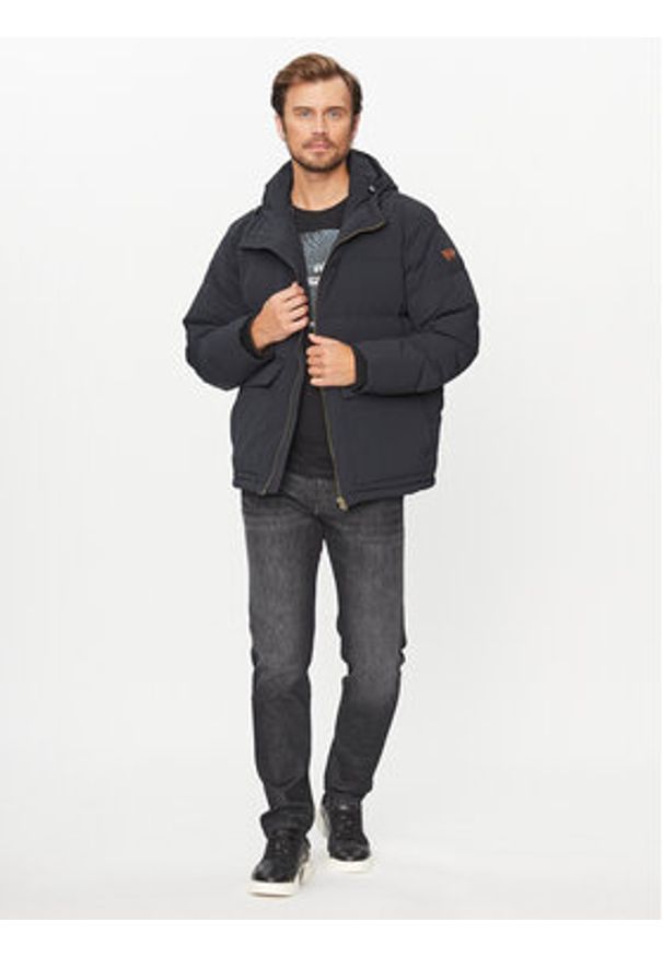 Wrangler Kurtka przejściowa 112341014 Czarny Oversize. Kolor: czarny. Materiał: syntetyk