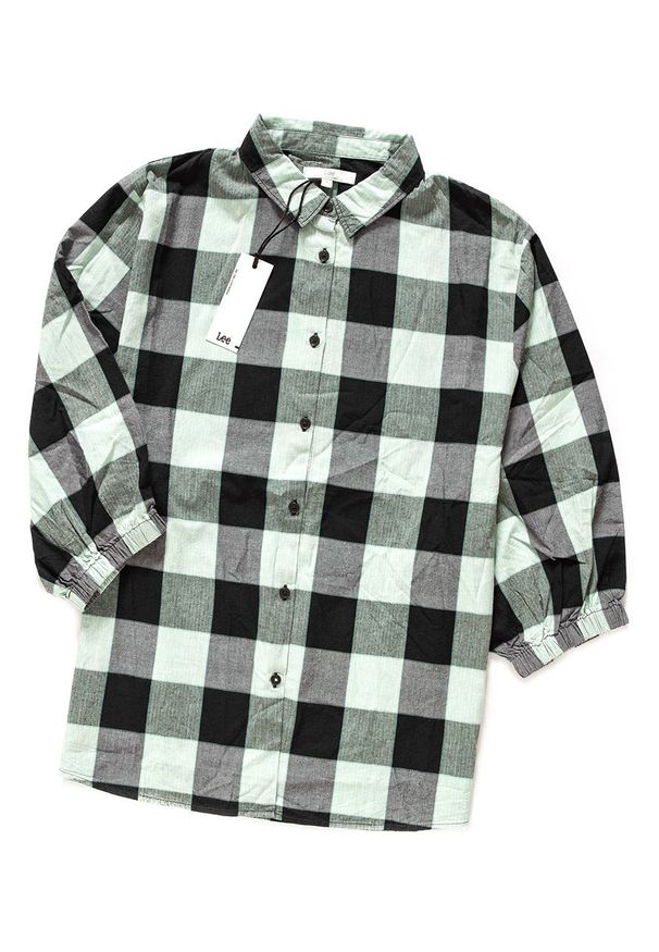 Lee - KOSZULA DAMSKA LEE BELL SKOSZULA DAMSKA LEEVE SHIRT PALE MINT L45ZKHER 112110688