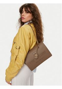 Love Moschino - LOVE MOSCHINO Torebka JC4113PP1LL1020A Brązowy. Kolor: brązowy. Materiał: skórzane #5