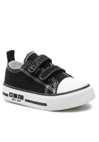 BIG STAR SHOES - Trampki Big Star Shoes KK374080 Black. Kolor: czarny. Materiał: materiał