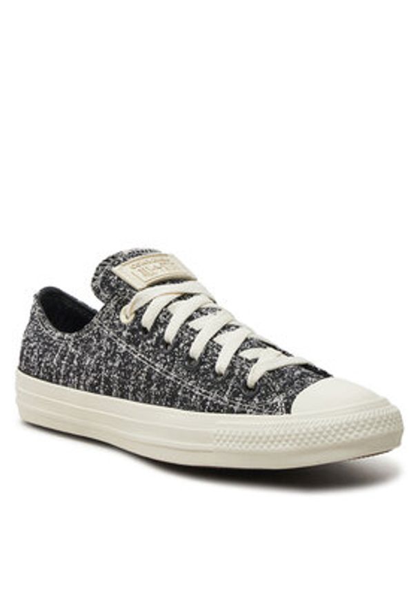 Converse Trampki Chuck Taylor All Star Ox 571355C Czarny. Kolor: czarny. Materiał: materiał