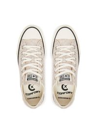 Converse Trampki Chuck Taylor All Star Lift Double Stack Platform Deer A17884C Beżowy. Kolor: beżowy. Materiał: materiał. Obcas: na platformie #6