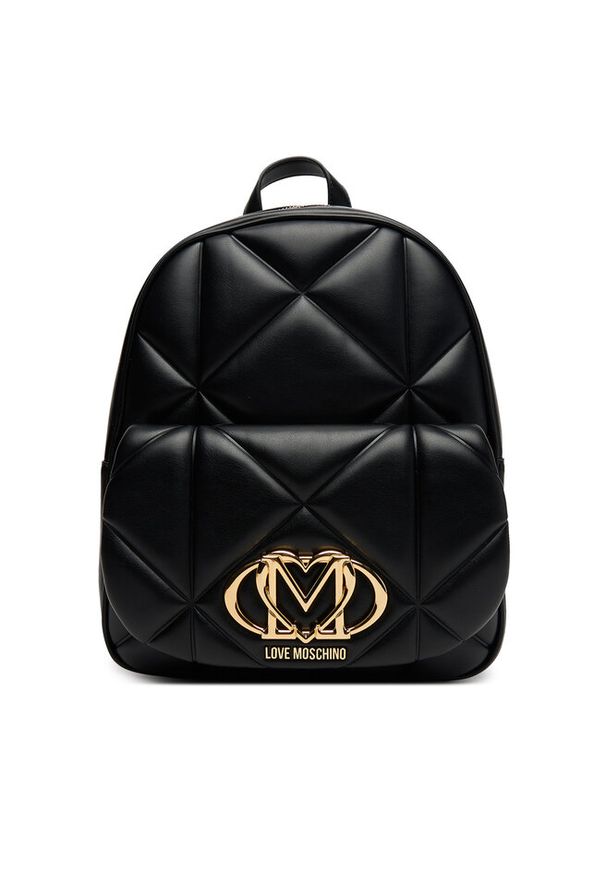 Love Moschino - Plecak LOVE MOSCHINO. Kolor: czarny