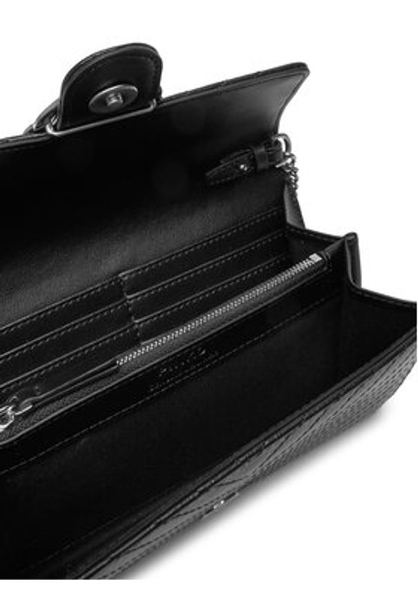 Pinko - PINKO Torebka Love One Wallet Light AI 25-26 PLTT 105344 A2JC Czarny. Kolor: czarny. Materiał: skórzane