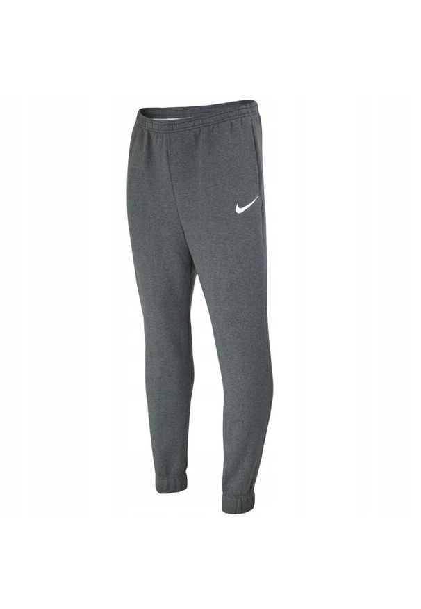 Nike - Męskie Spodnie Do Biegania Park 20 Fleece. Kolor: szary. Materiał: dresówka