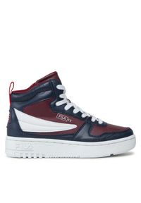 Fila Sneakersy Fxventuno Mid Teens FFT0084.33064 Czerwony. Kolor: czerwony. Materiał: skóra