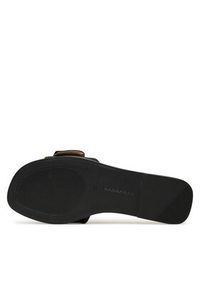 DeeZee Klapki 760-4 Czarny. Kolor: czarny. Materiał: skóra