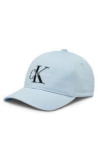 Calvin Klein Jeans Czapka z daszkiem Monogram Cap K50K510061 Granatowy. Kolor: niebieski. Materiał: bawełna #1