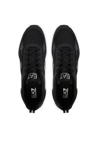 EA7 Emporio Armani Sneakersy 7X000337 AF18613 MZ210 Czarny. Kolor: czarny. Materiał: skóra #4