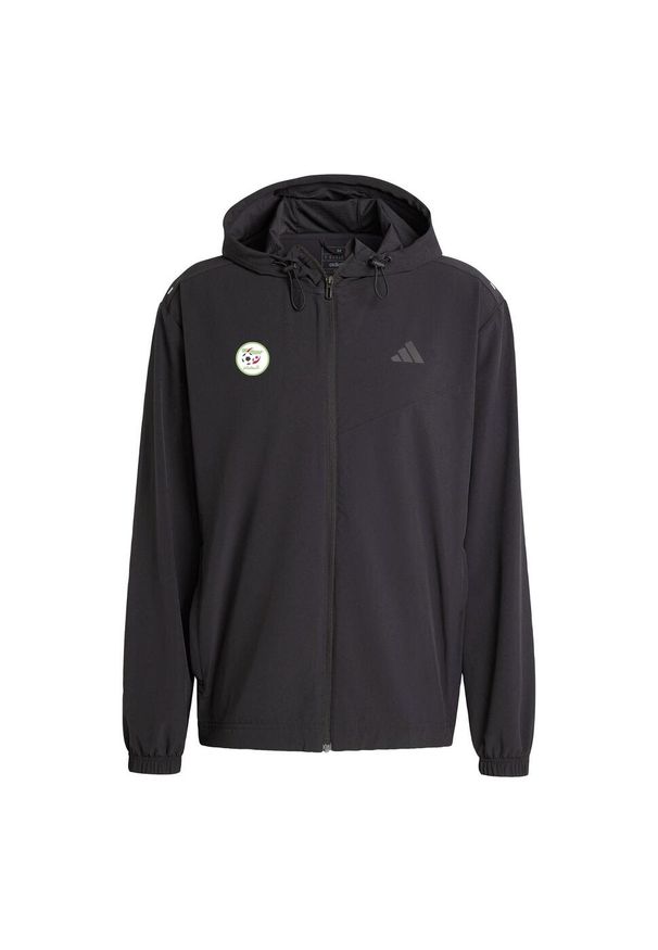 Adidas - Bluza dresowa Algeria. Kolor: czarny. Materiał: dresówka